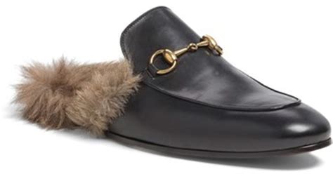 fuzzy loafers gucci|Gucci loafers for men.